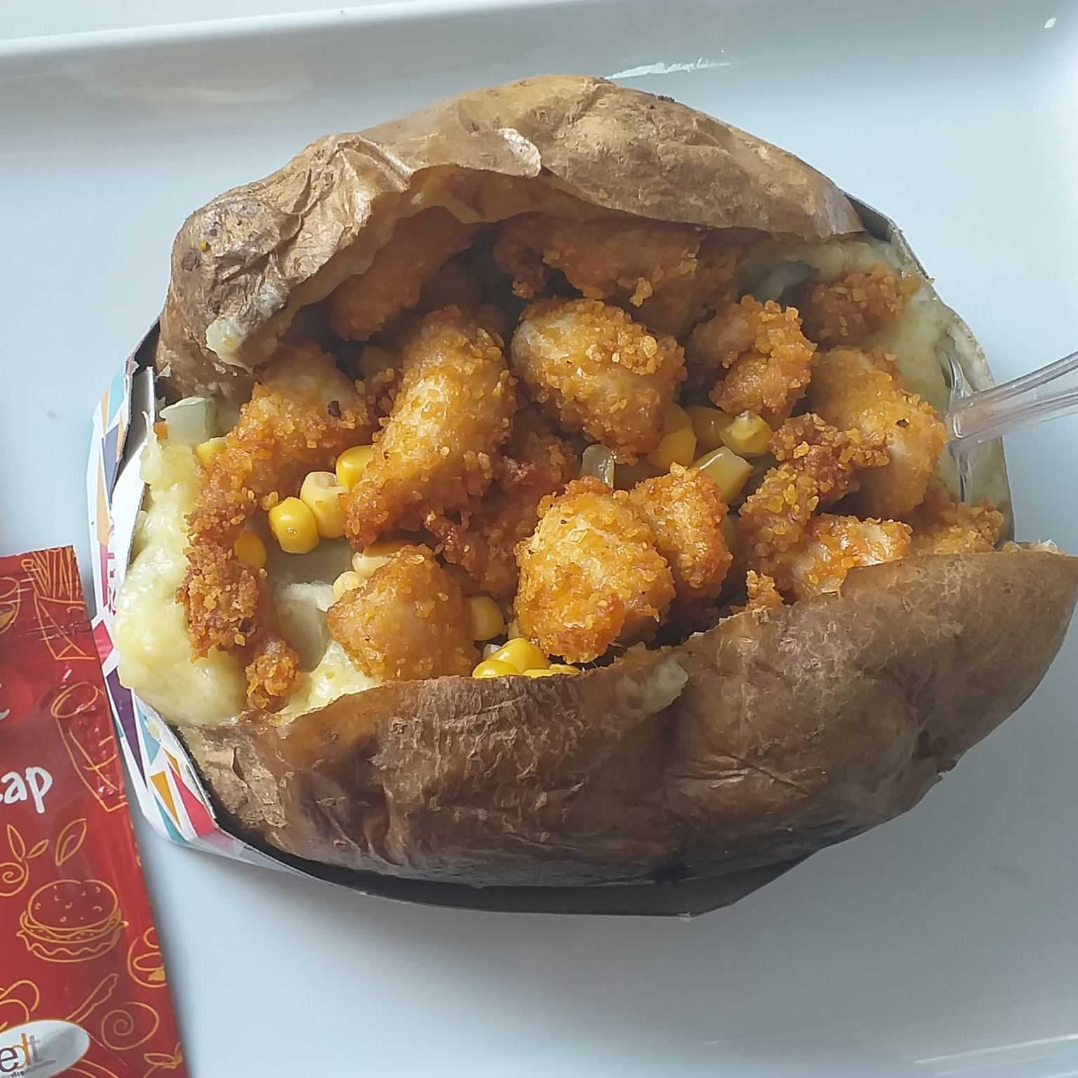 Kıtır Tavuklu Kumpir