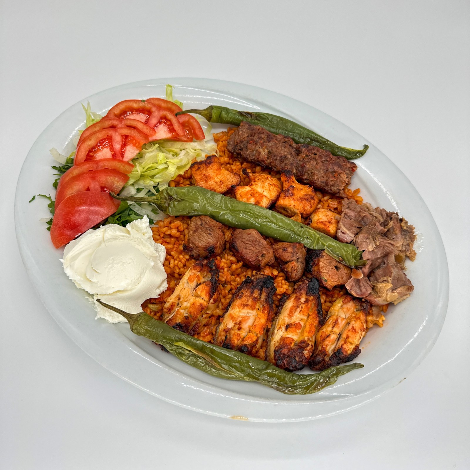 Karışık Kebap Menü