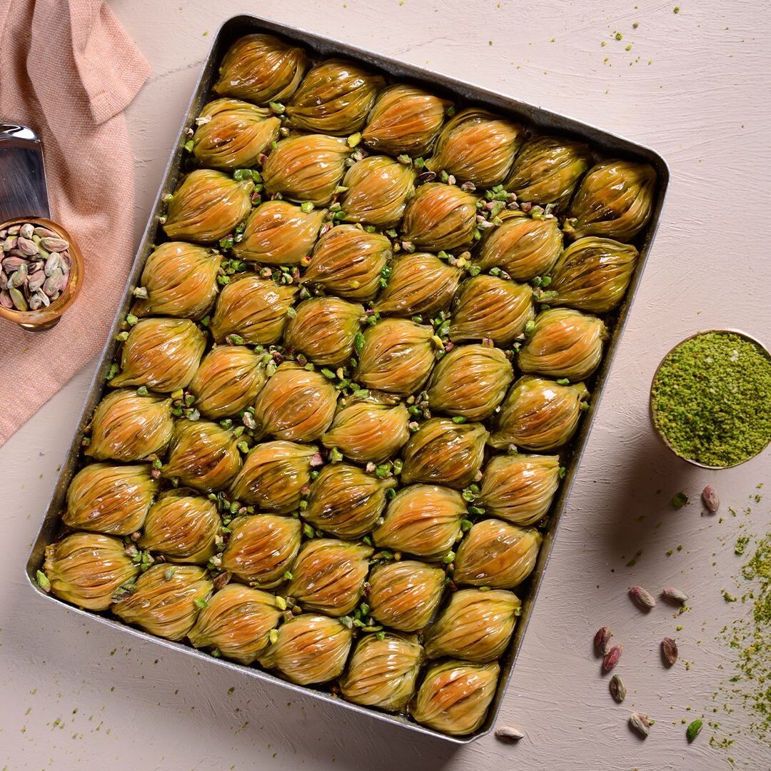 Fıstıklı Midye Baklava (1000 gr)