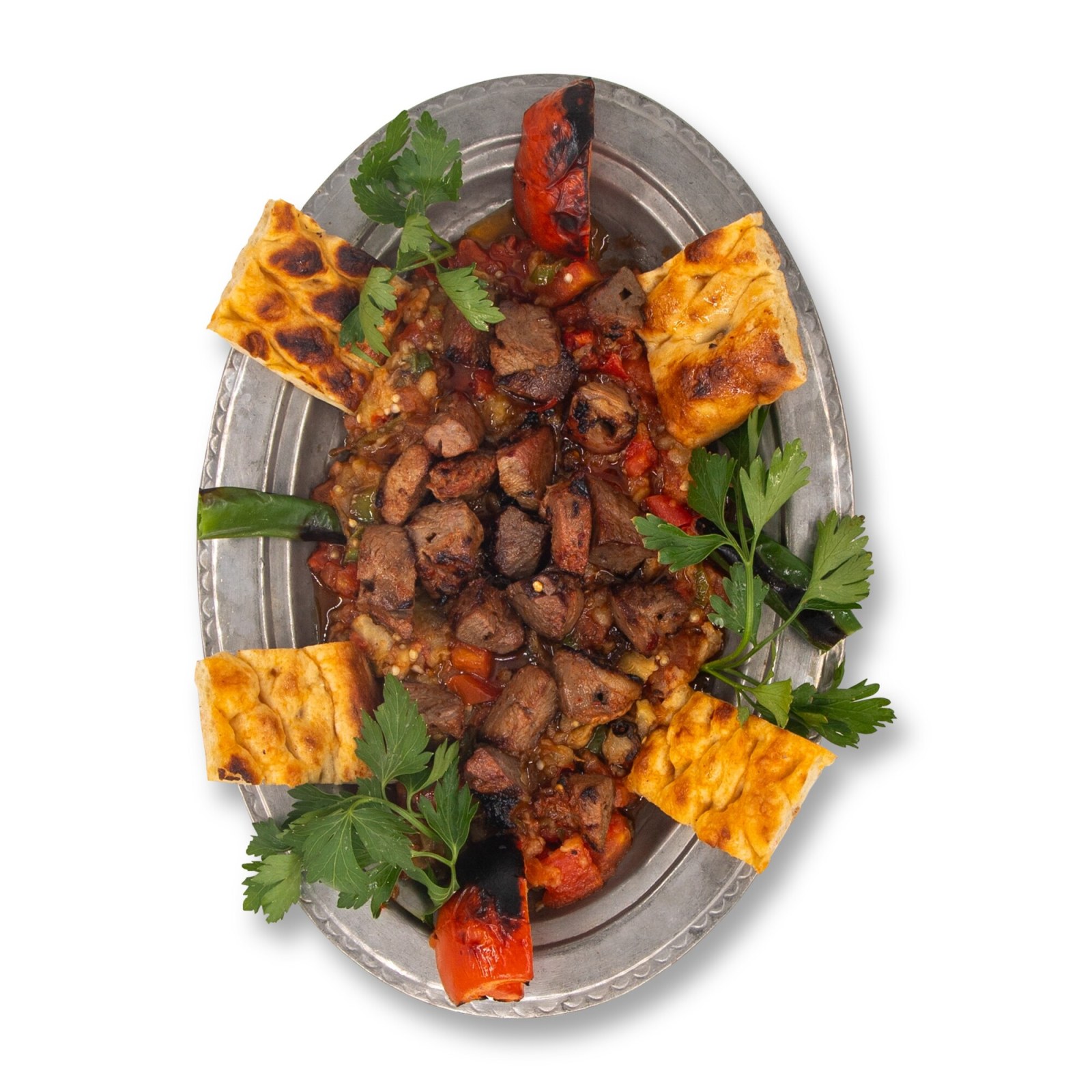 Altı Ezmeli Kebap (Et Şişten)