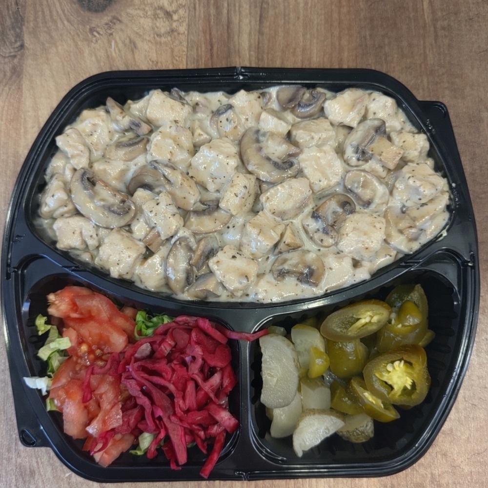 Mantarlı Kekikli Tavuklu Pilav