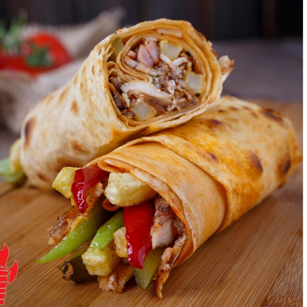 Hatay Üsülü Tavuk Döner Small Dürüm 60 Gr