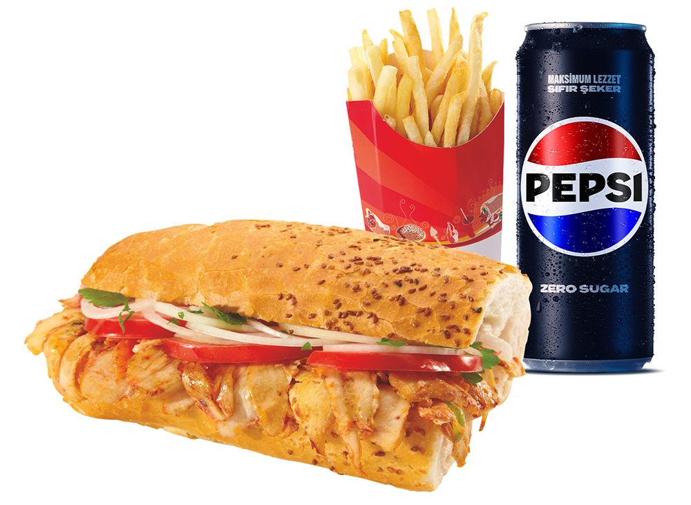 Tavuk Döner (70 gr) Menü