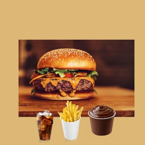 Çift Burger Menü