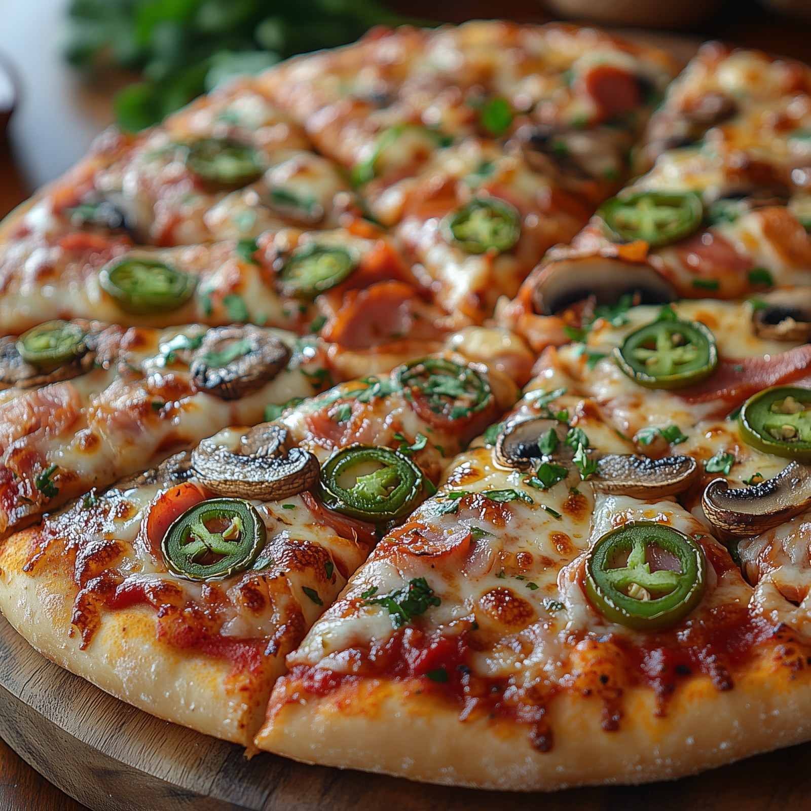Chili Hot Pizza (Büyük)
