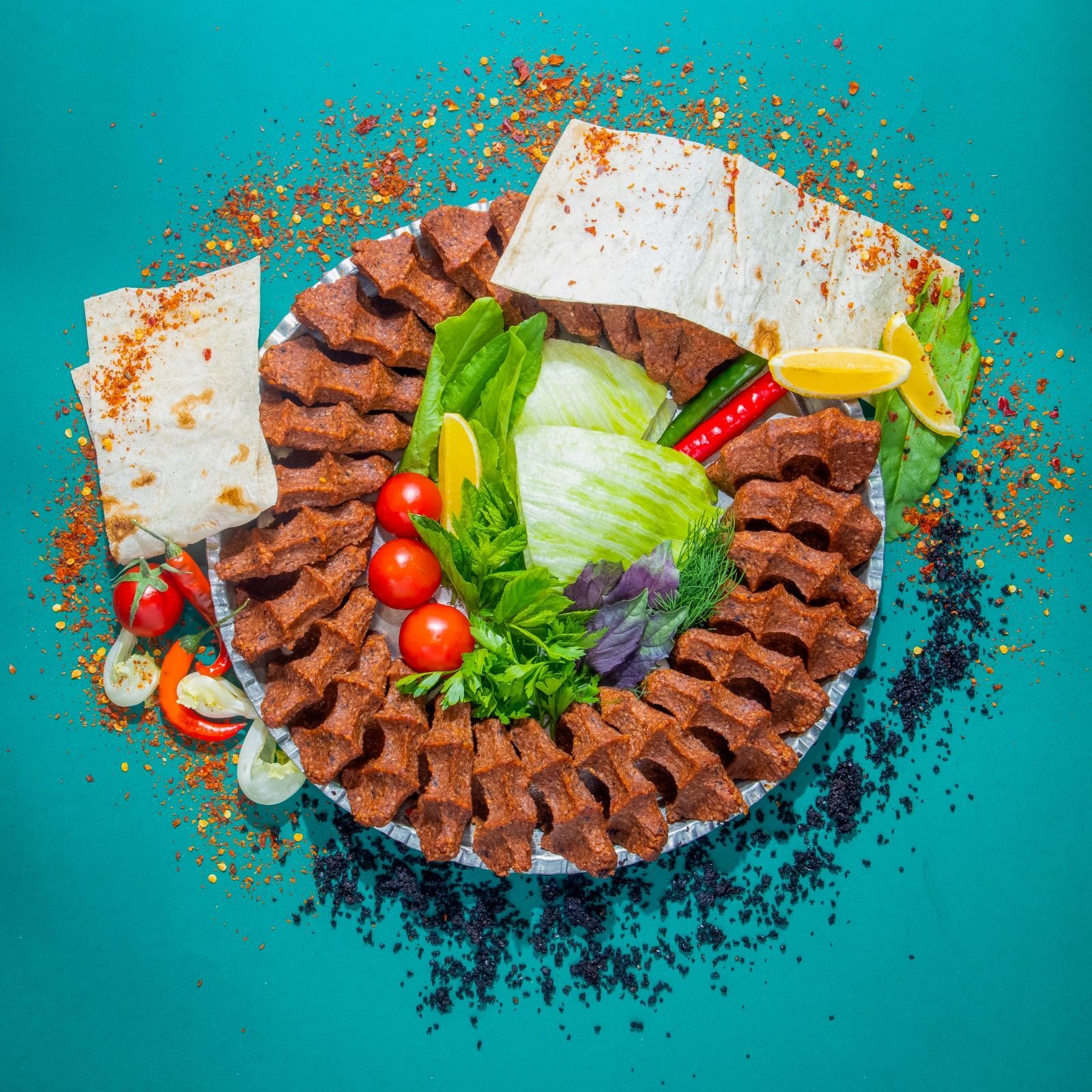 Garnitürsüz (500 Gr) Çiğ Köfte
