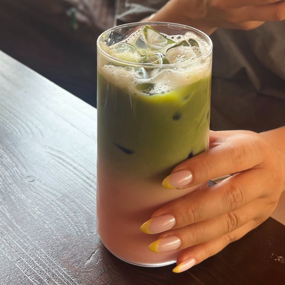 Hindistan Cevizli Matcha Latte