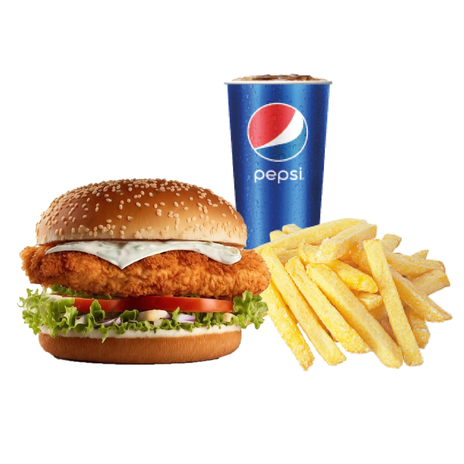 Chıckenburger Menü
