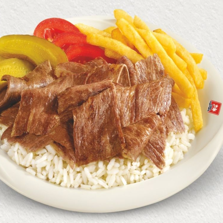 (90gr) Pilav Üstü Et Döner
