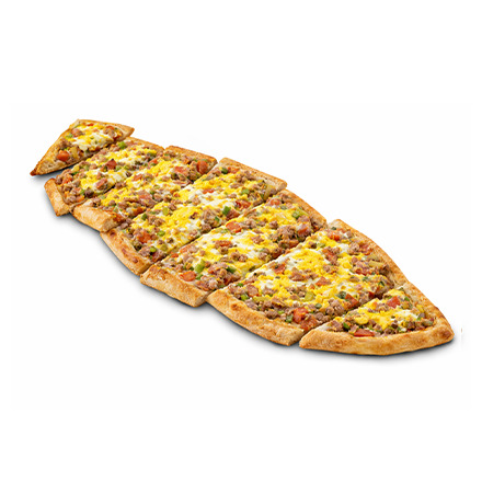 Kuşbaşılı Yumurtalı Pide