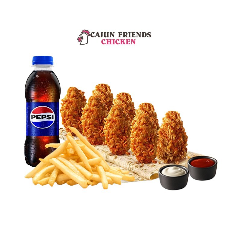 Tenders Wings Menü