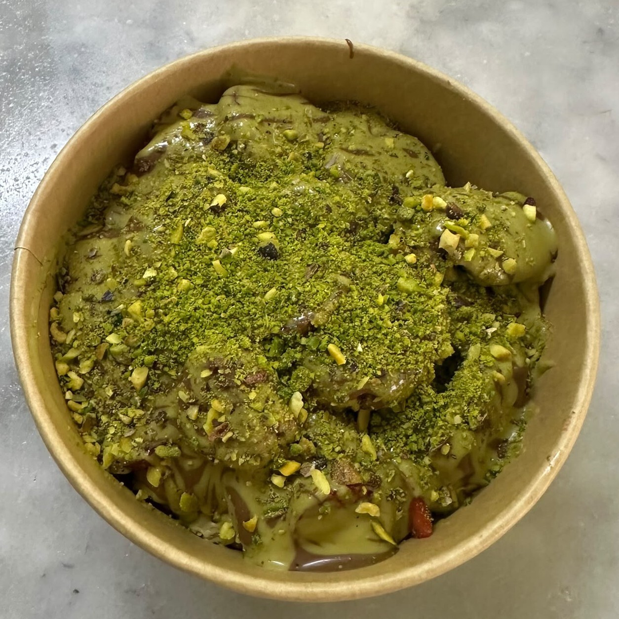 Waffle Kova Bubble Antep Fıstıklı(Pistachio dream)