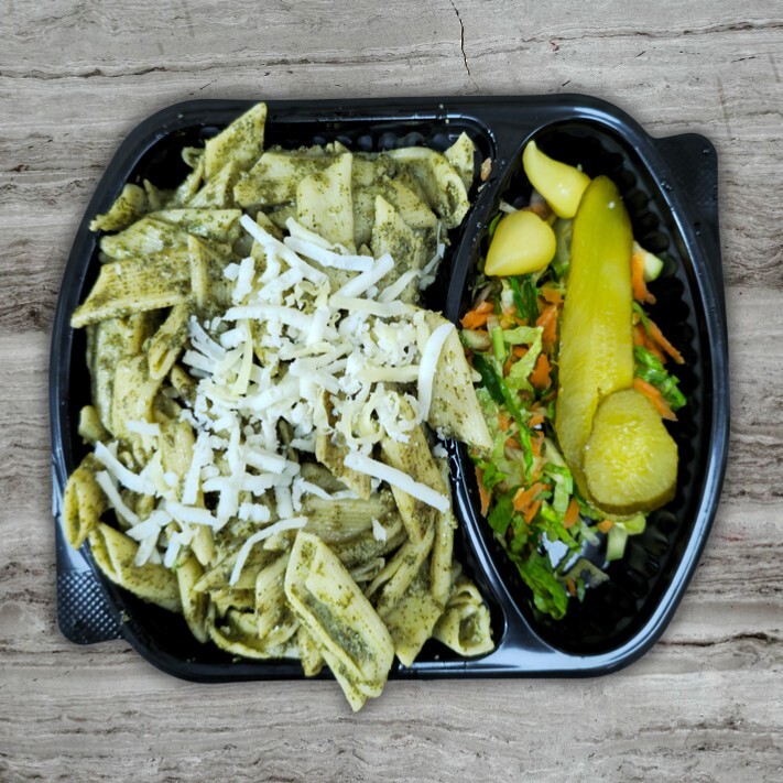 Pesto Soslu Kremalı Penne Makarna+Coca Cola