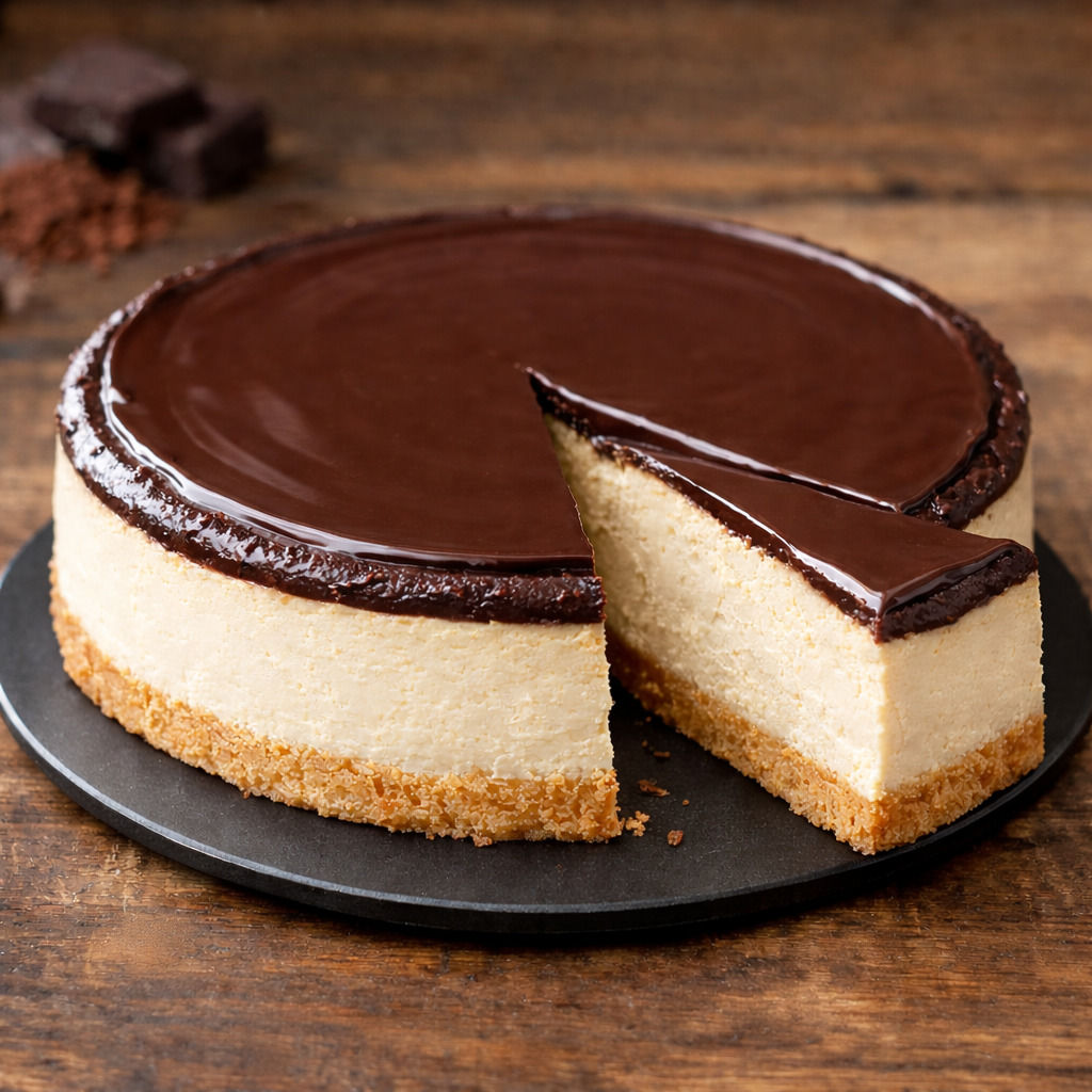 Çikolatalı Cheesecake (10 Kişilik)