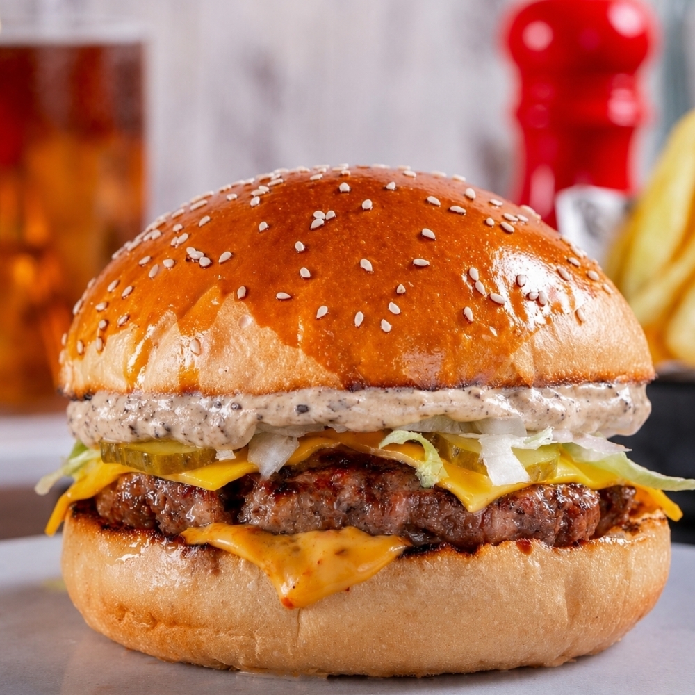 Trüflü Cheese Burger et
