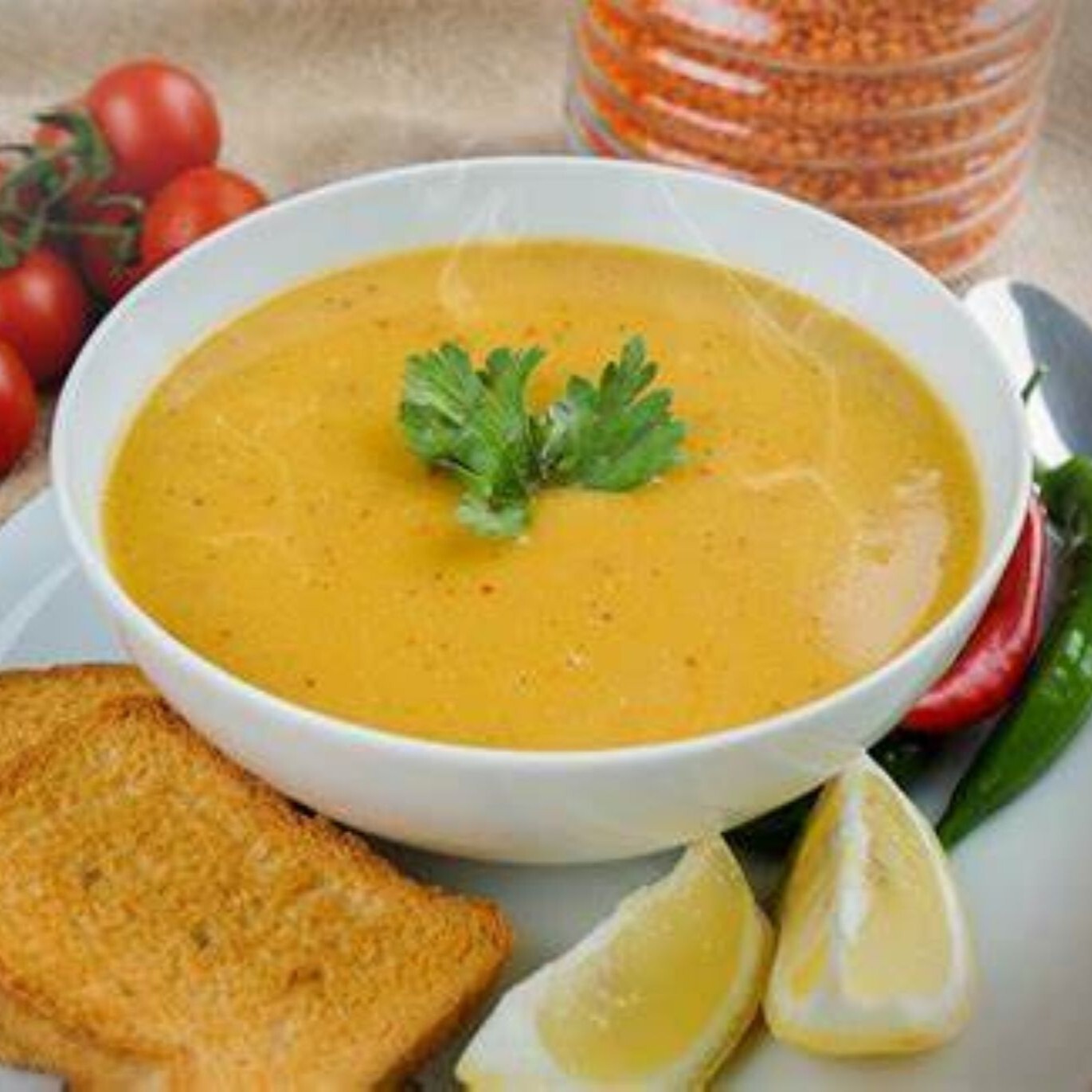Süzme Mercimek Çorbası
