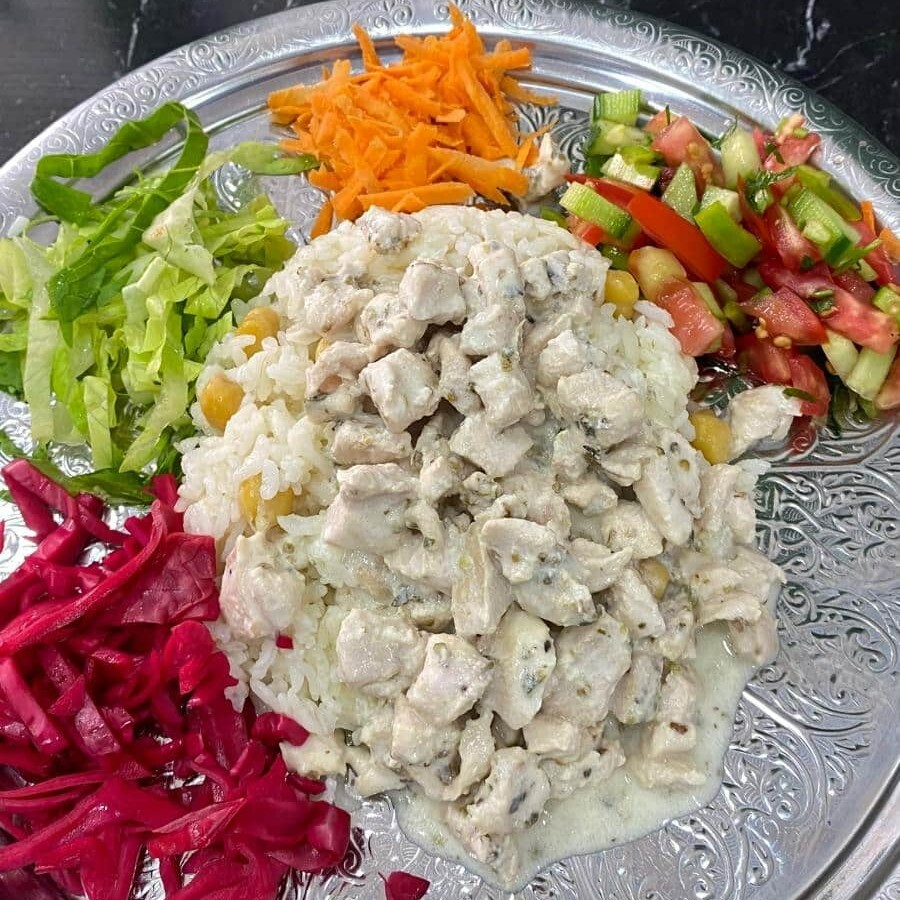 Kekikli Tavuk Pilav