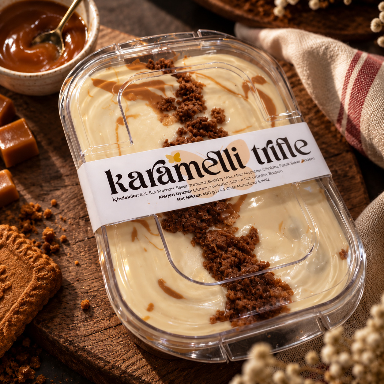 Karamelli Trifle (Büyük)