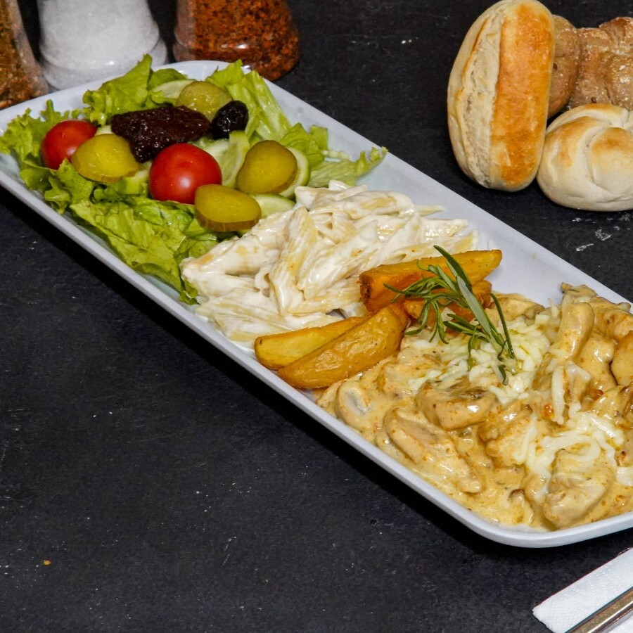 Kremalı Mantarlı Tavuk