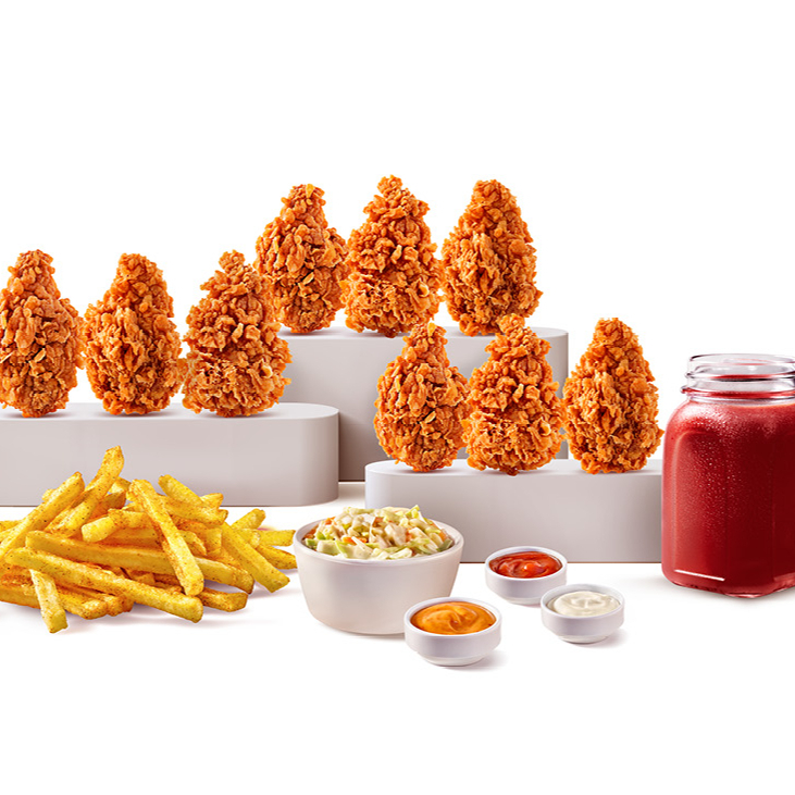 Spicy Wings 9'lu Menü