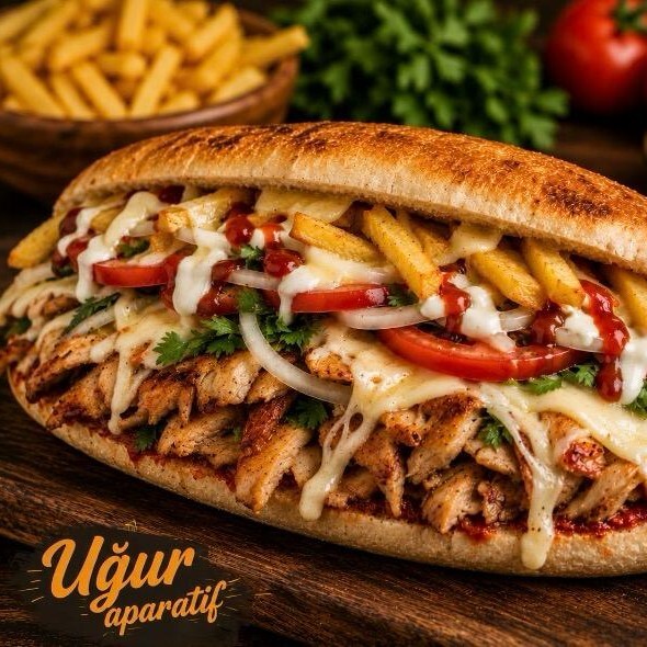 Kaşarlı Tavuk Döner