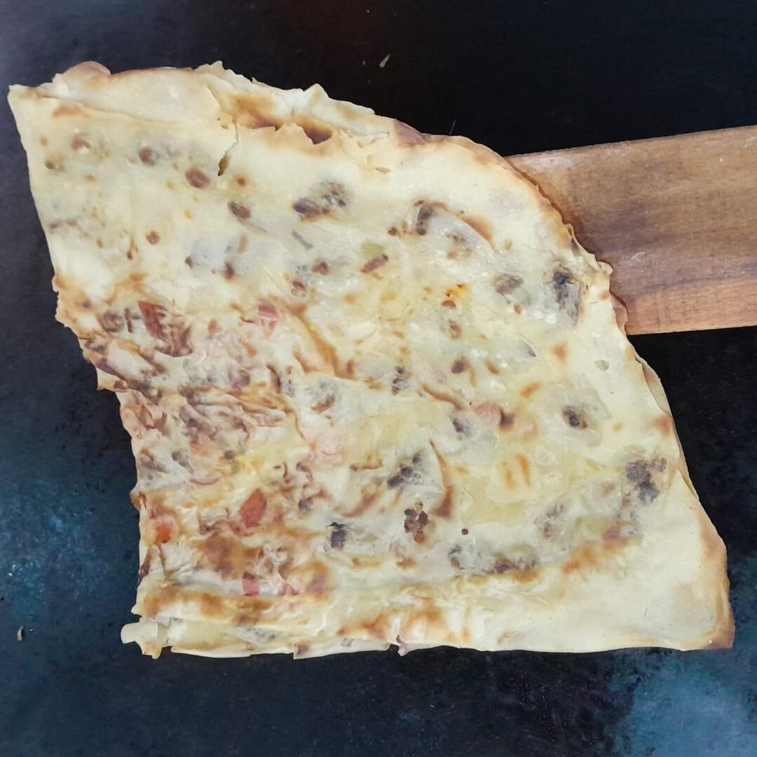 Kıymalı Sac Böreği Menü