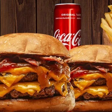 2'li Bacon & Cheeseburger Menü