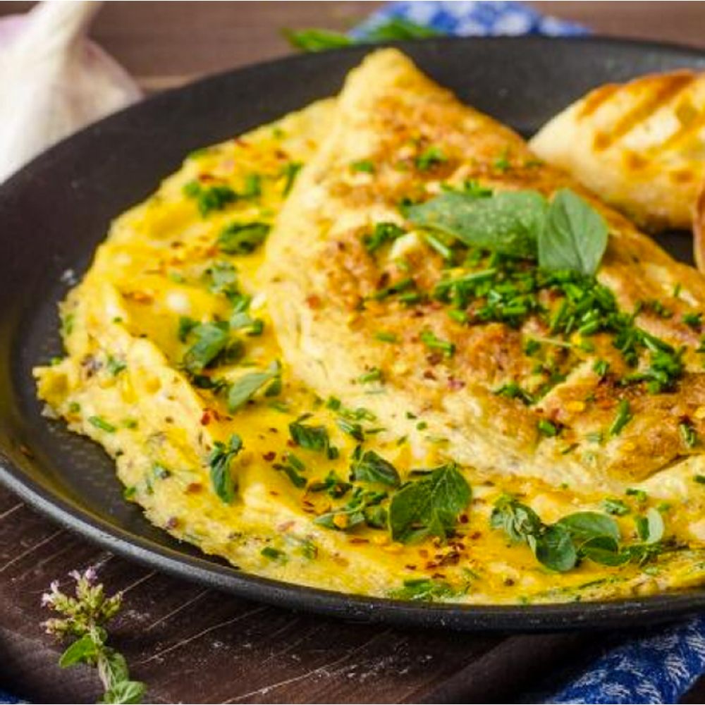 Beyaz Peynirli Omlet