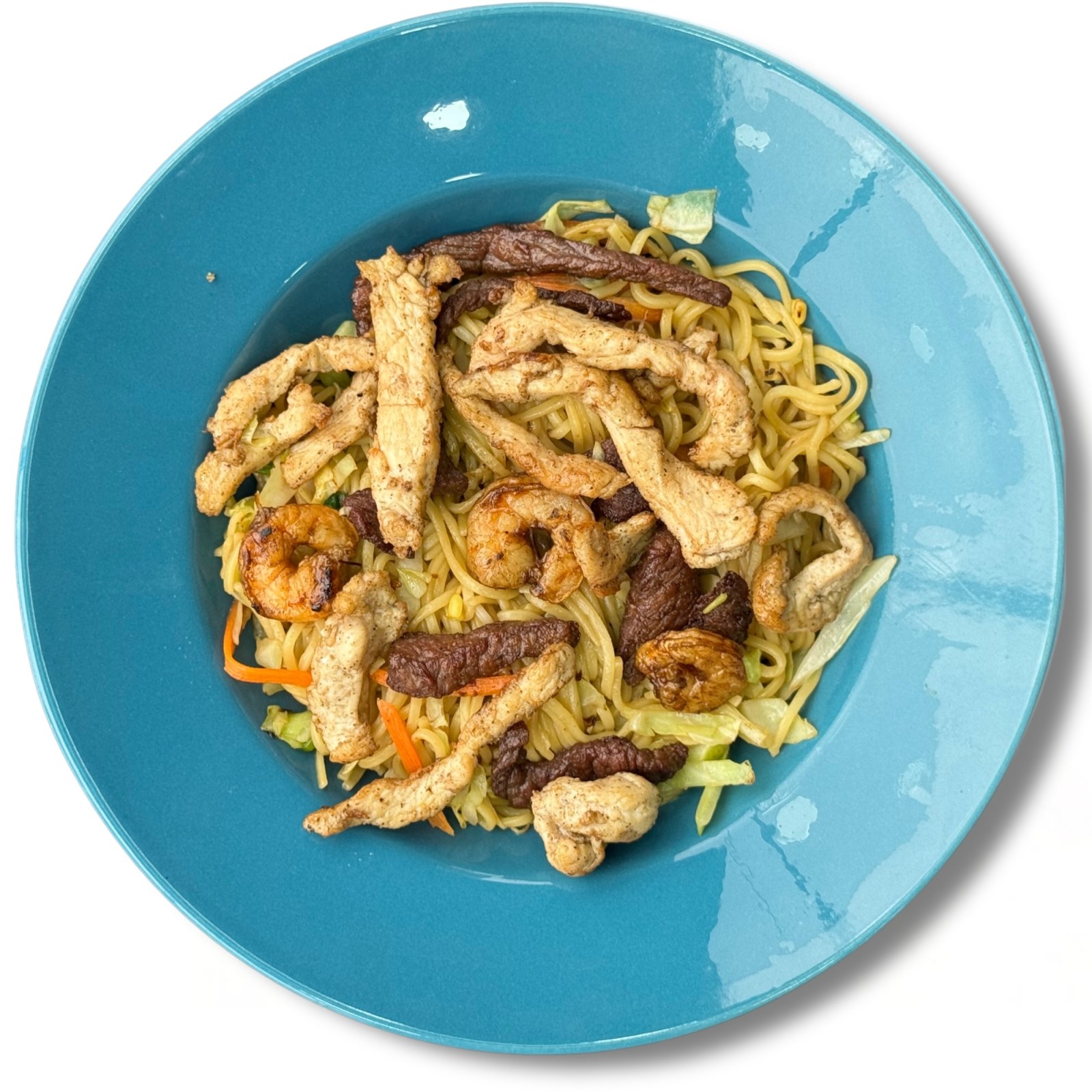Karışık Ramen Stir Fry