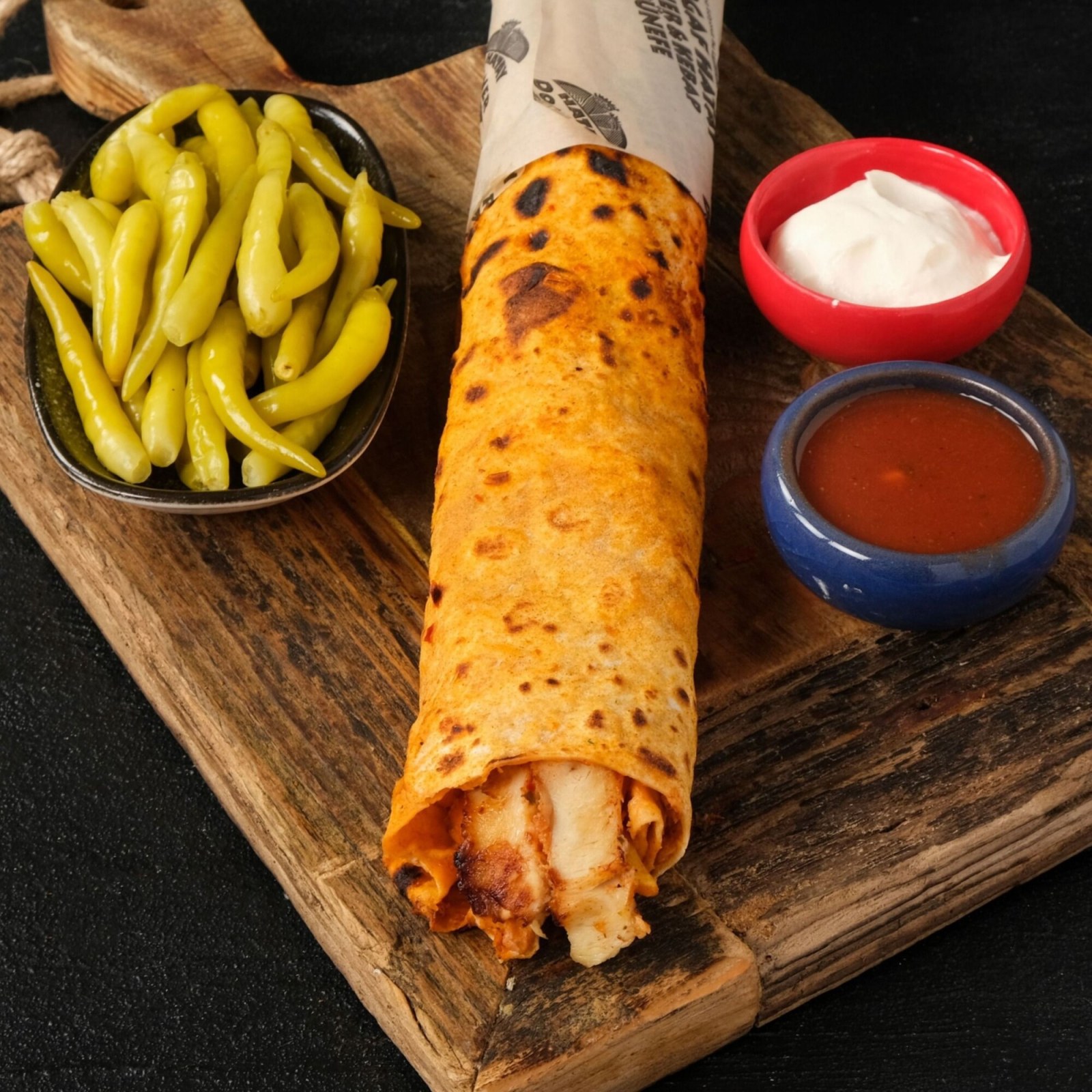 Şişko Hatay Şiş Kebap Dürüm (Çift Lavaş)