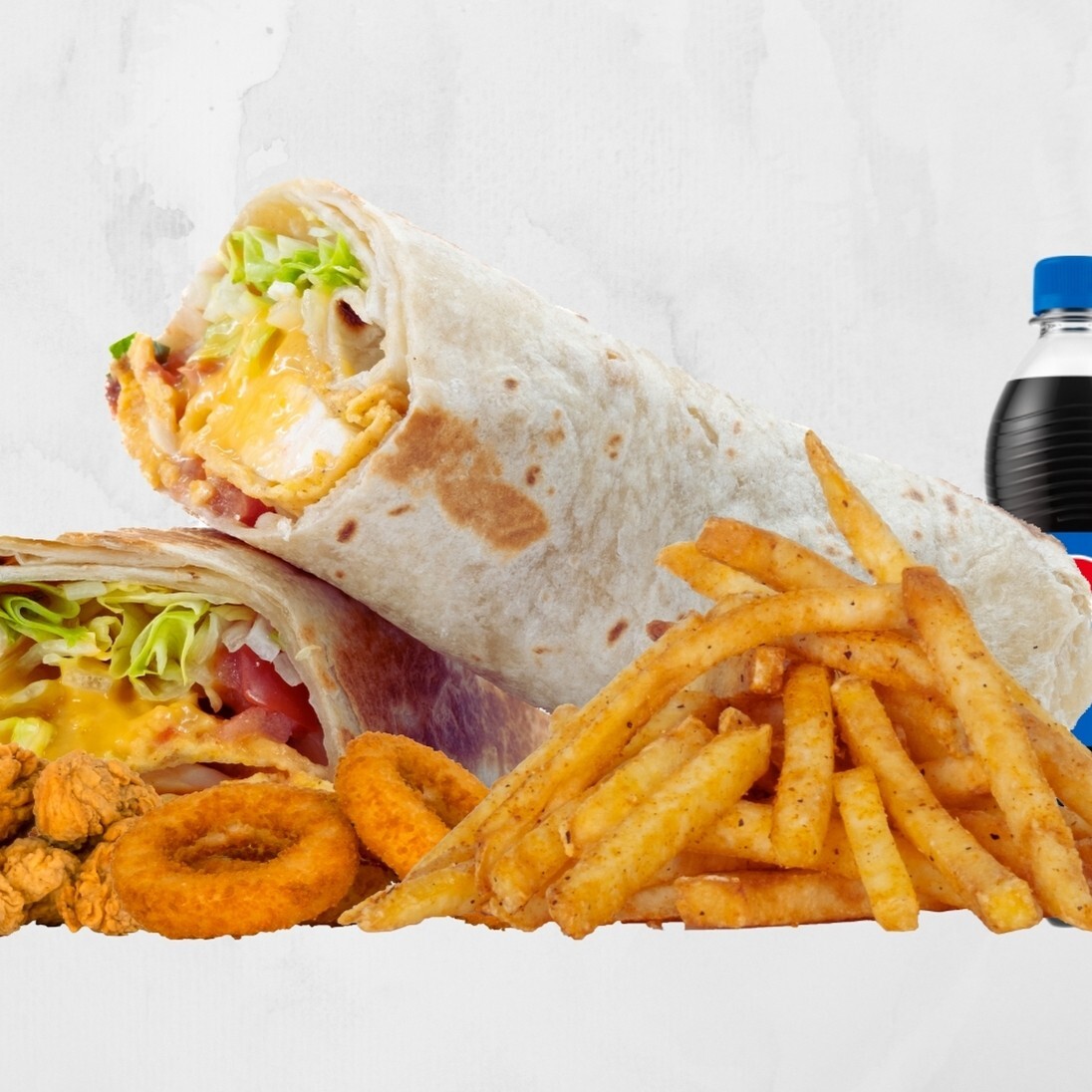 Crispy Wrap Rollo Menü