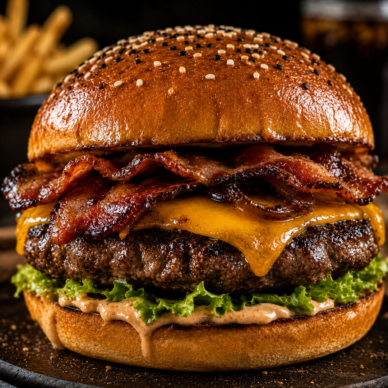 Black Angus Burger