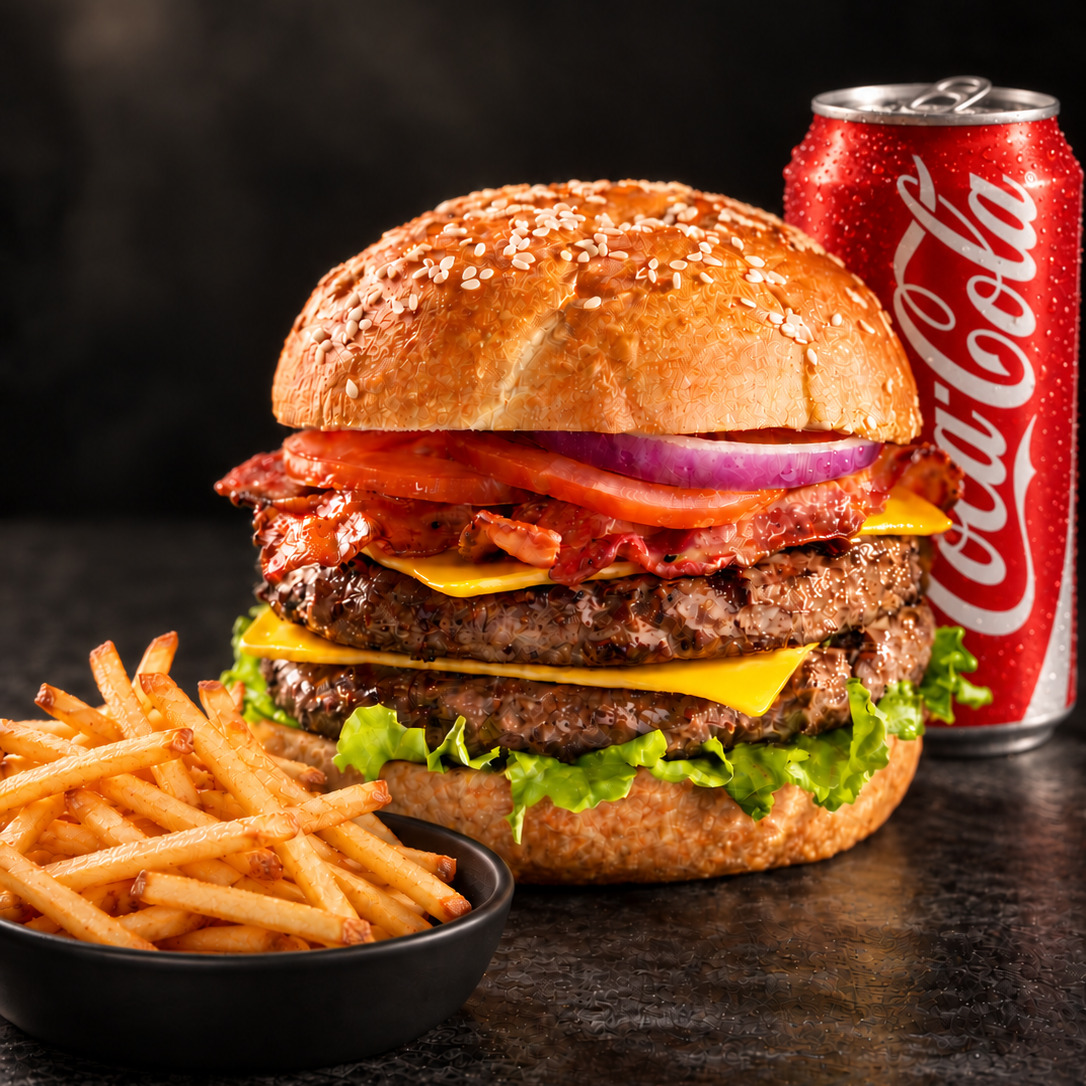 Manchi's Mega Burger