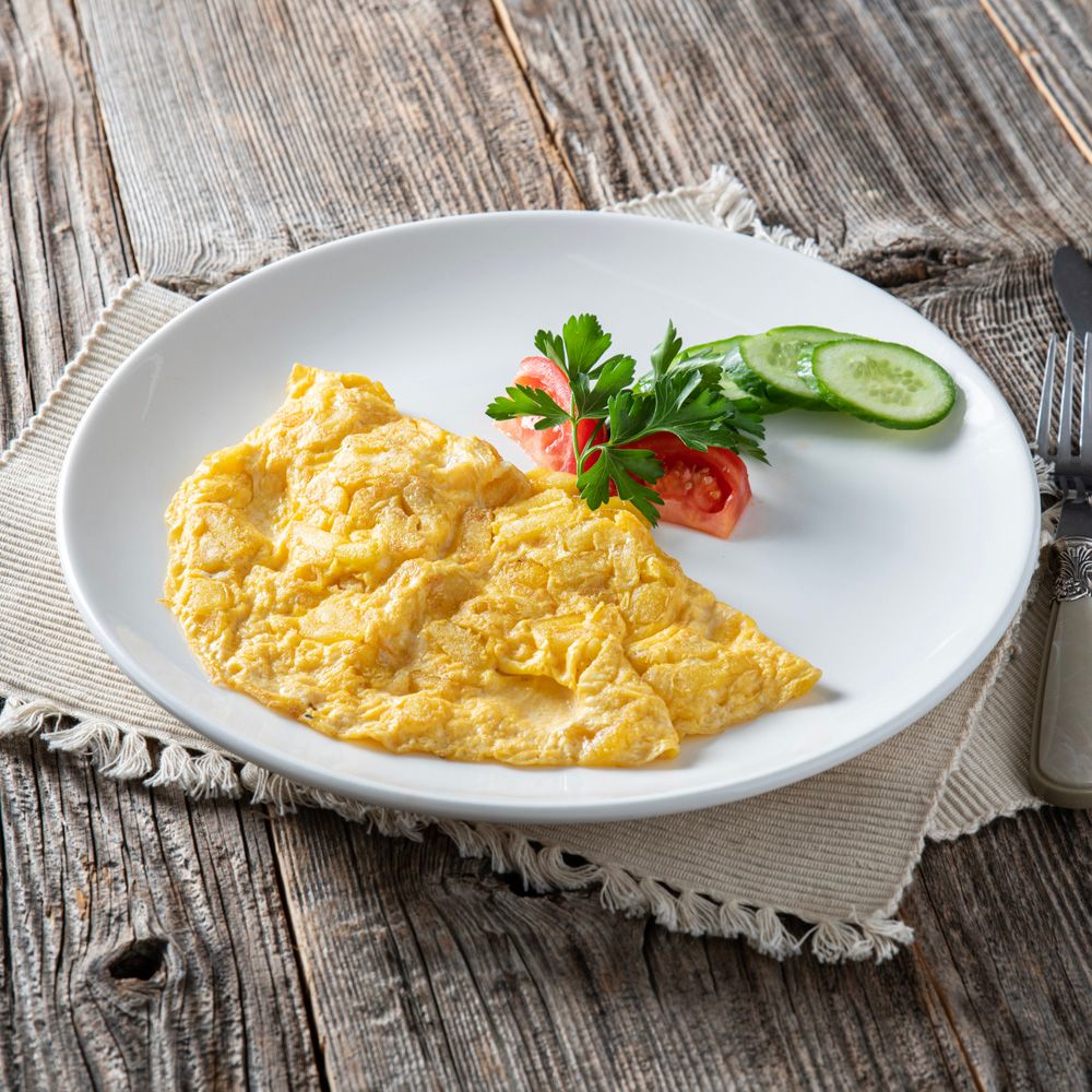 Patatesli Omlet