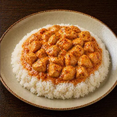 Peri Peri Soslu Tavuklu Pilav Menü