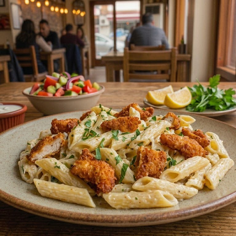 Çıtır Tavuklu Penne