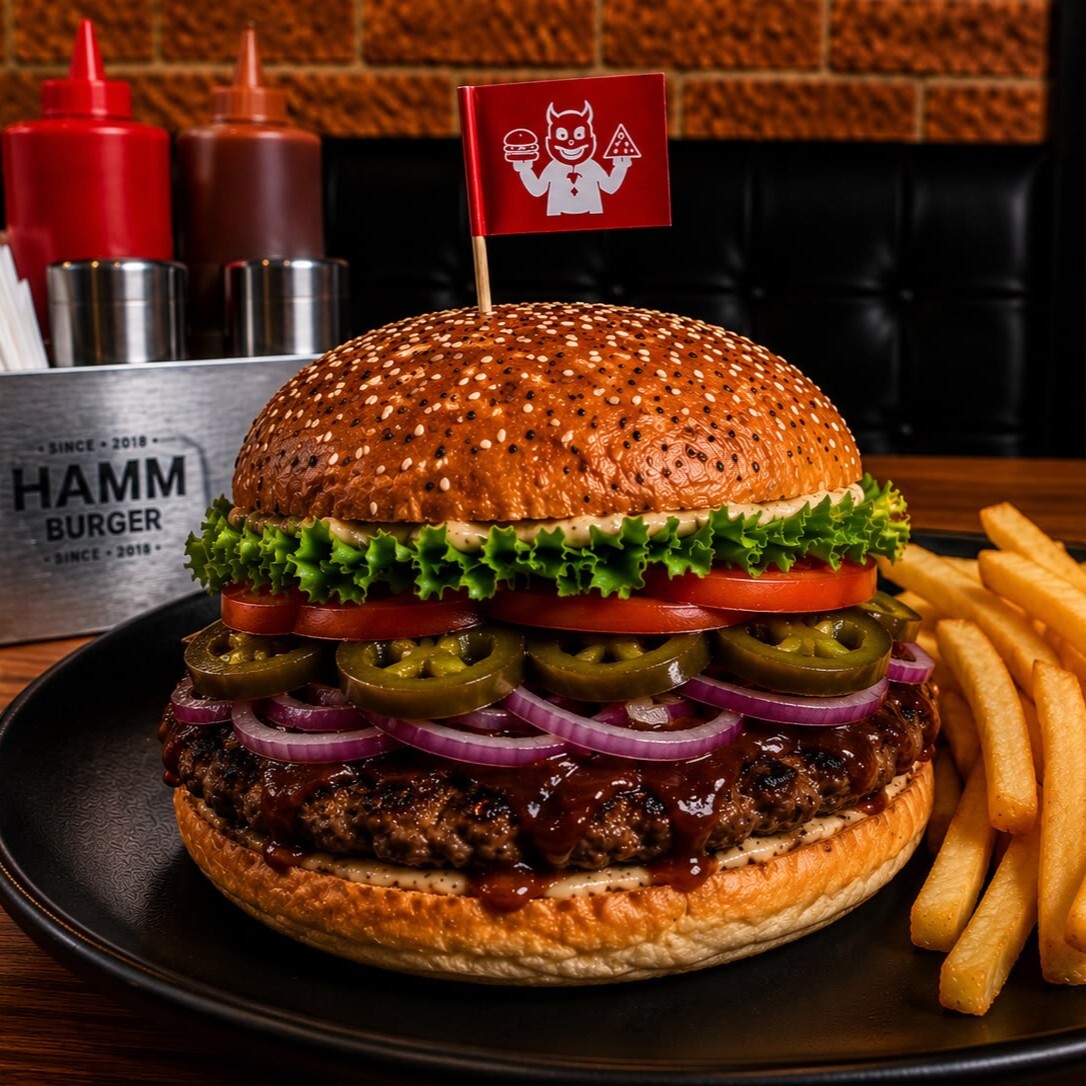 Dumanlı Teksas Burger (BBQ)
