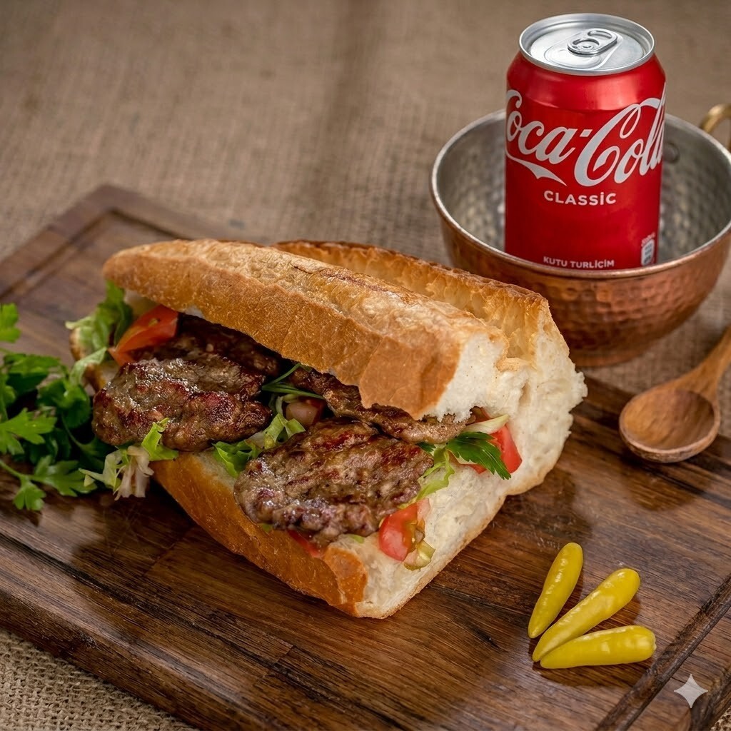 Köfte + Coca-Cola