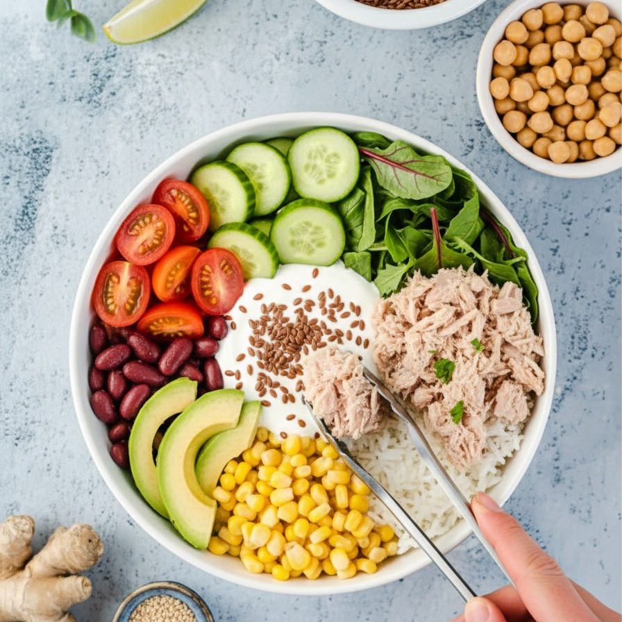 Ton Balıklı Bowl