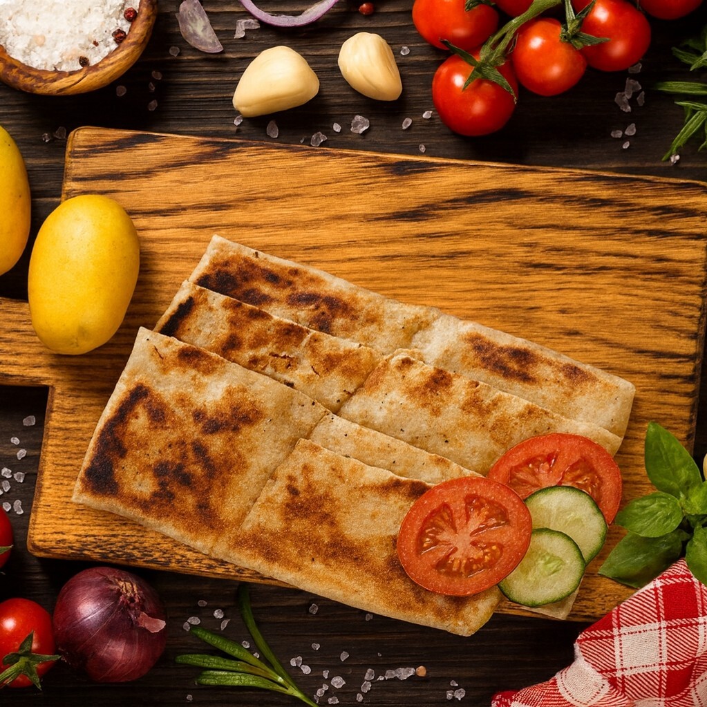 Közde Sebzeli Kaşarlı Gözleme