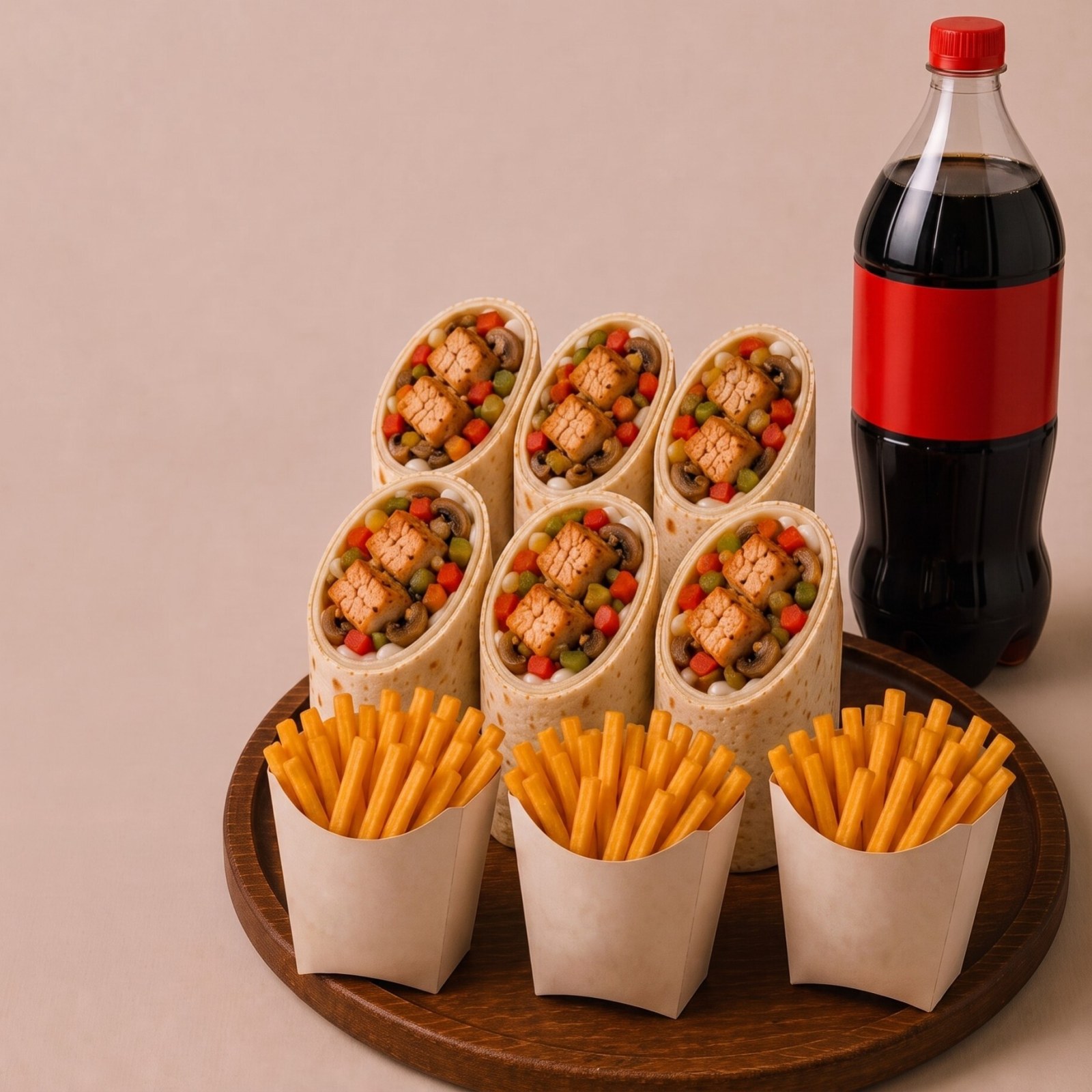 Rio 3'lü Aile Boyu Wrap Menü