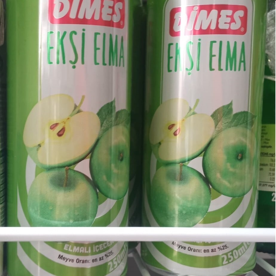 Dimes Ekşi Elma 250 ml