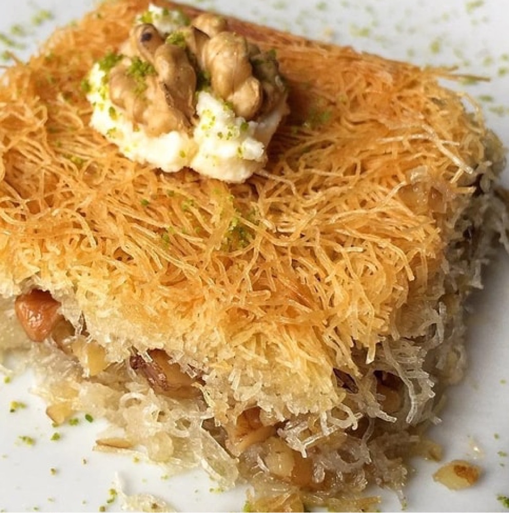 Ev yapımı tel kadayıf (cevizli)porsiyon