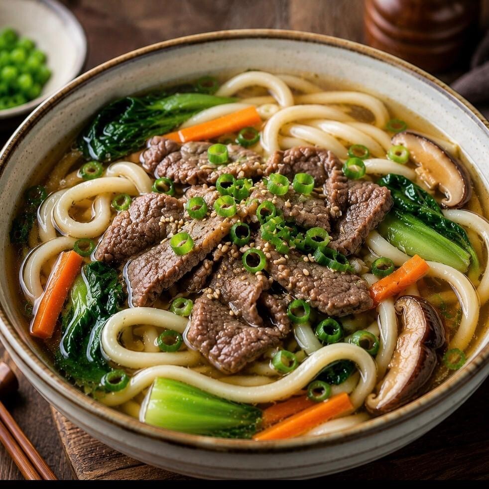 Udon Çorbası Etli