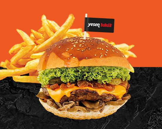 Mantarlım Burger Maxi