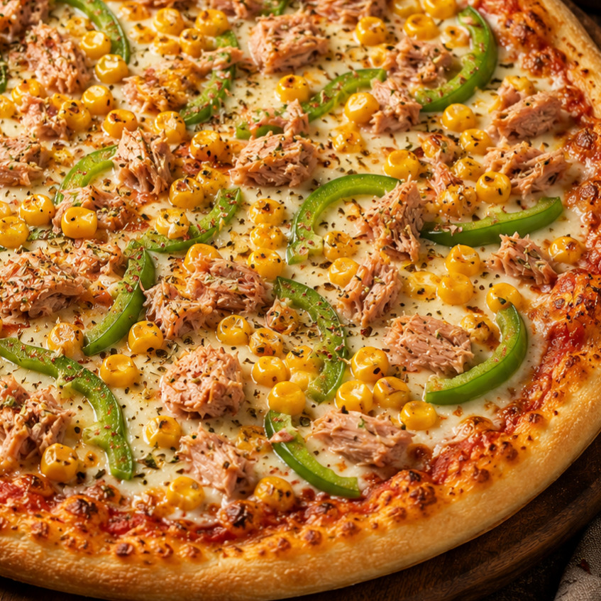 Ton Balıklı Pizza (Orta Boy)