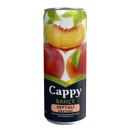 Cappy Şeftali (330 ml Teneke)