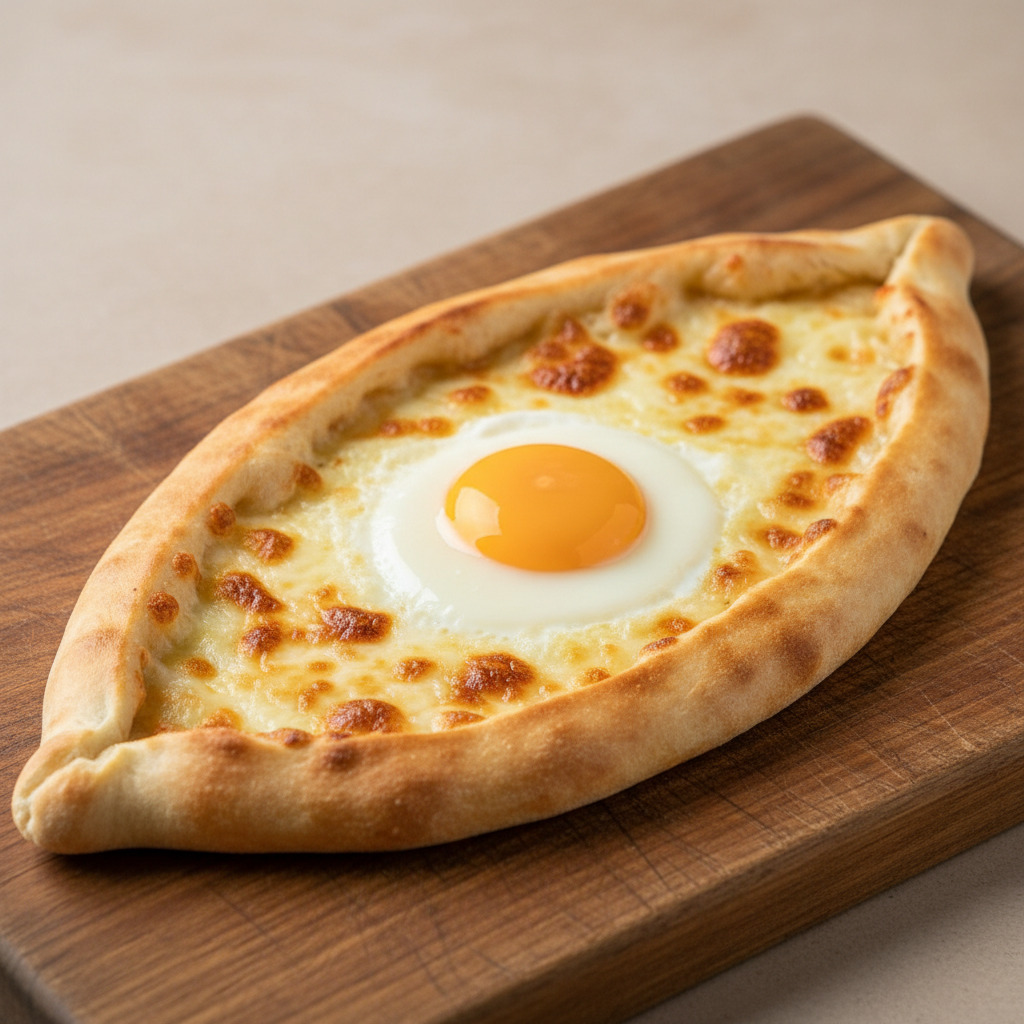 Kaşarlı Yumurtalı Pide