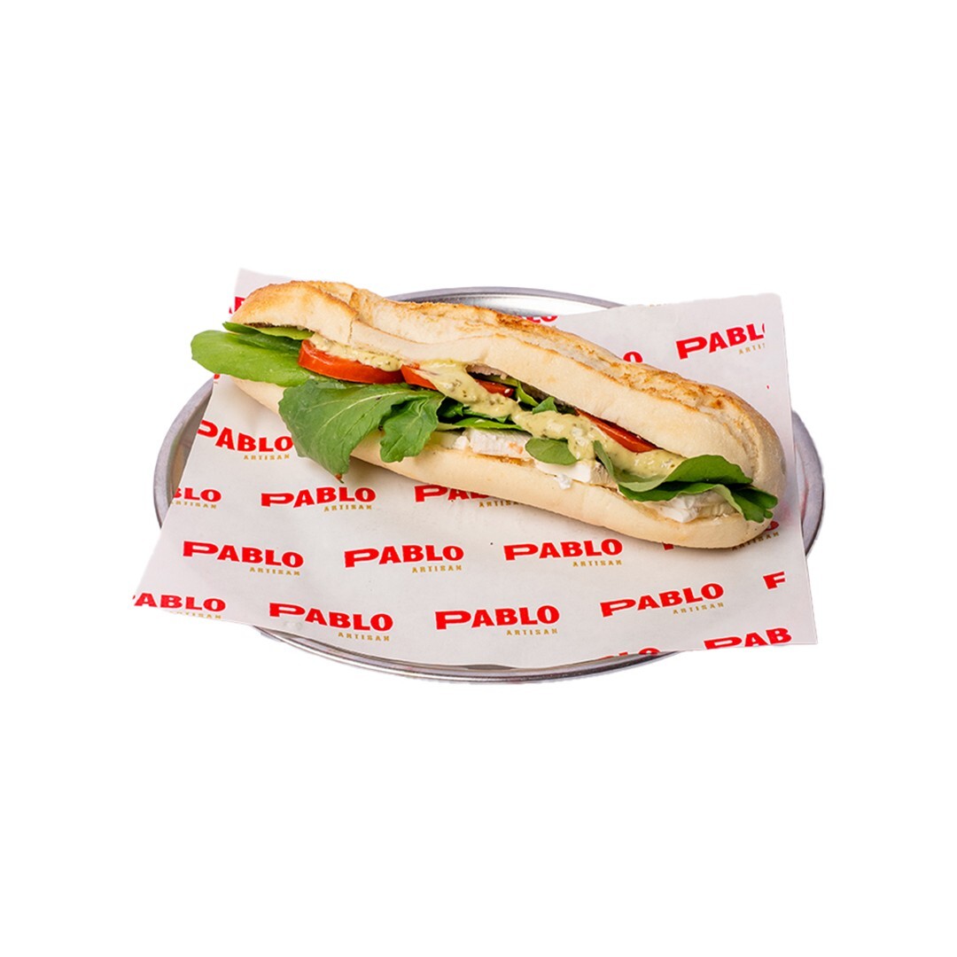 Pesto Soslu Sandviç Baget