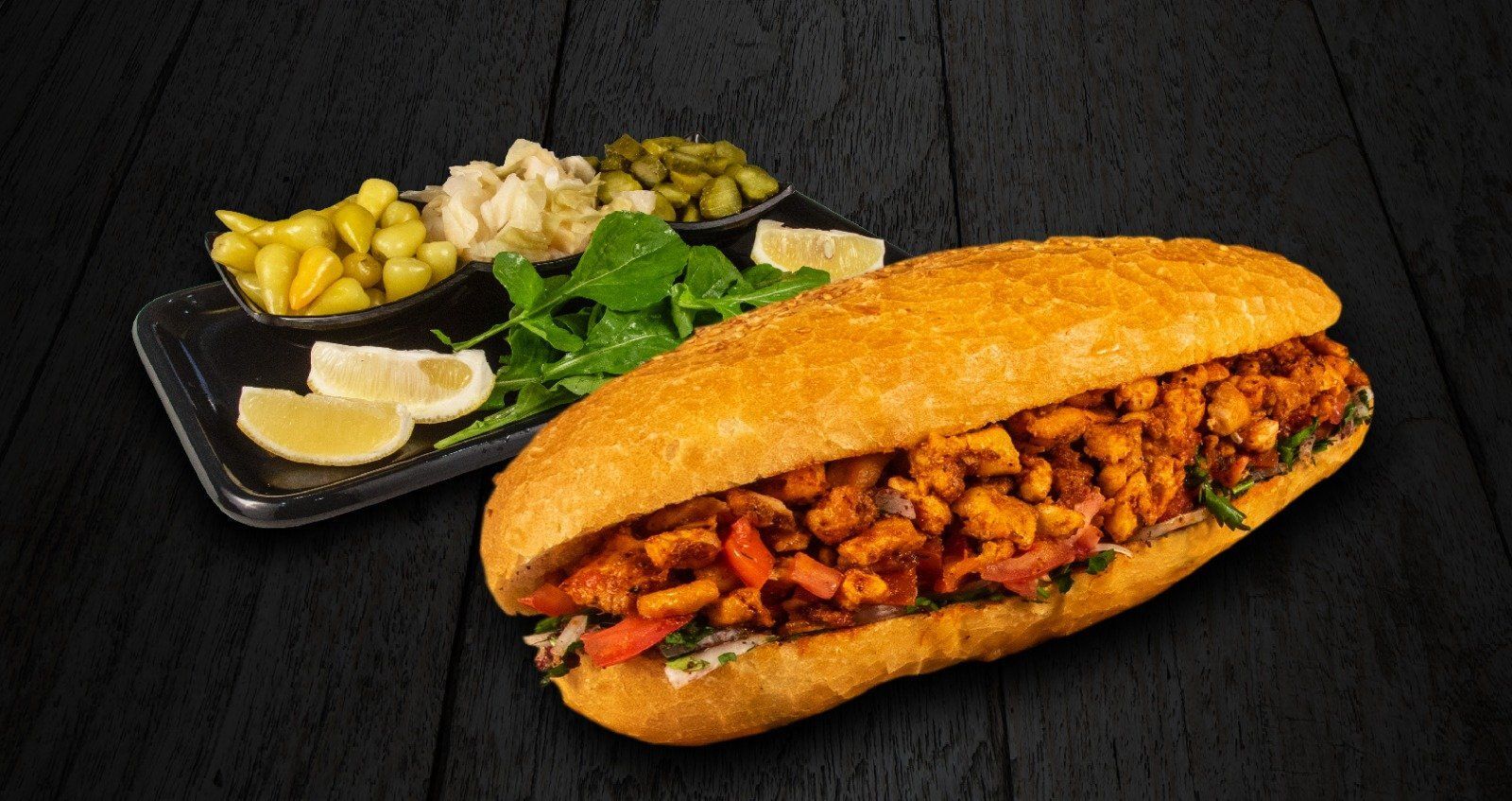 Tavuk Tantuni Ekmek